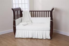 img 3 attached to American Baby Company Microfiber Ruffled Bedding