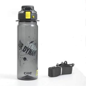 img 4 attached to 💧 Cille 32oz Sporting Event Travel Canteen: Stay Hydrated with this Water Bottle