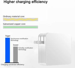 img 1 attached to 💡 Universal Adapter for MacBook Air Charger - 45W Magnetic T-Type Charger Replacement for 11-inch & 13-inch MacBook Air (Mid 2012 and later)