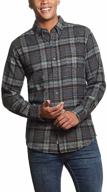 weatherproof vintage flannel shirt x large men's clothing logo