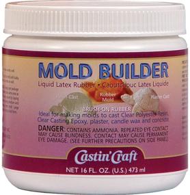 img 1 attached to 🔨 Mold Builder Liquid Latex Rubber for Environmental Technology - Off White, 16 oz / 473 ml