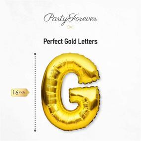 img 1 attached to 🎈 PartyForever Gold Happy F*cking Birthday Balloons Banner: Men and Women Supplies for an Unforgettable Birthday Party!