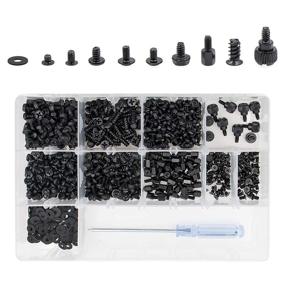 img 2 attached to 💻 Convenient Sinreton 736pcs PC Standoffs Screws Assortment Kit for 2.5" SSD, Hard Drive, Computer Case & More!