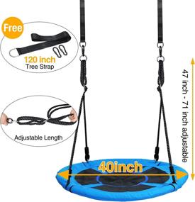 img 1 attached to 🔍 Trekassy Waterproof Saucer Hanging, Adjustable - Boosted SEO