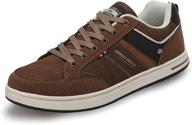 👟 arrigo bello leather sneakers men's shoes - fashionable walking sneakers logo