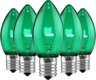 25-pack of c9 led christmas lights by holiday lighting outlet logo