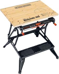 img 4 attached to 🔧 Versatile BLACK+DECKER Portable Workbench and Vise (WM425-A): The Ultimate Project Center Solution