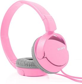 img 2 attached to 🎧 SONY Over Ear Best Stereo Extra Bass Portable Foldable Headphones - Rose