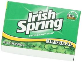 img 2 attached to Irish Spring Bath Bar Soap, Original: 12-Count Pack for Refreshing Cleansing