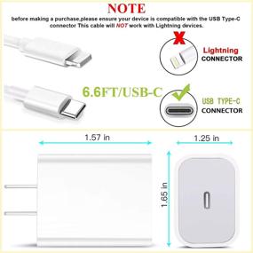 img 1 attached to Ultimate Power Solution: 18W USB-C Power Adapter for Apple & AirPods Pro