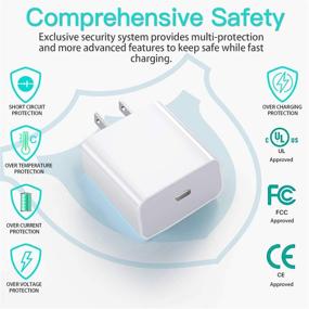 img 3 attached to Ultimate Power Solution: 18W USB-C Power Adapter for Apple & AirPods Pro