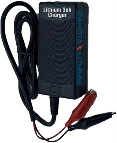 img 4 attached to Dakota Lithium 12V 3 Amp LiFePO4 Battery Charger for 12V - 7Ah, 10Ah, and 23Ah Batteries