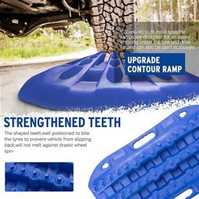 img 1 attached to 🏞️ BUNKER INDUST Off-Road Traction Boards: The Ultimate Solution for 4X4 Jeep Mud, Sand, and Snow Traction
