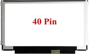 img 4 attached to 🖥️ Rinbers 11.6" LCD Screen for Samsung Chromebook XE303C12 XE503C12, Lenovo X131e, HP 3125 1101 Stream 11, ASUS X200 X201 X202 Series – 40 PIN Side Brackets LED Display