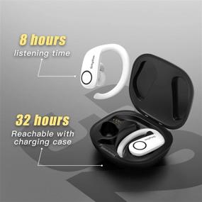 img 1 attached to 🎧 Беспроводные наушники True Wireless: глубокие басы Apt-X, Bluetooth 5.0, Srhythm Soulmate Series S2 - идеально подходят для спорта.