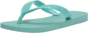 img 4 attached to 🩴 Красочные детские шлепанцы Havaianas: Зеленые мальчики для летнего веселья