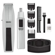 💈 mustache and beard trimmer: wahl #5537-420 + bonus trimmer - premium grooming tool logo