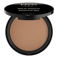 🌞 nyx professional makeup matte bronzer, medium shade logo