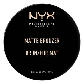 img 2 attached to 🌞 NYX Professional Makeup Matte Bronzer, Medium Shade