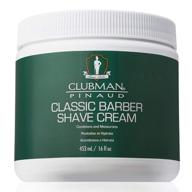 🪒 clubman classic barber shave cream, 16 oz: smooth and luxurious shaving experience in 1 pack logo