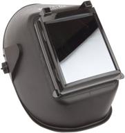 🔥 forney 55672 bandit iii flip front welding helmet - shade-10, black: a reliable protective gear for welders logo