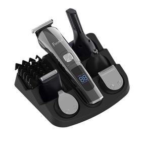 img 3 attached to 🧔 Cordless Electric Beard Trimmer Kit: Professional Grooming Shaver for Men, Kids & Family - PhylnLis 8688