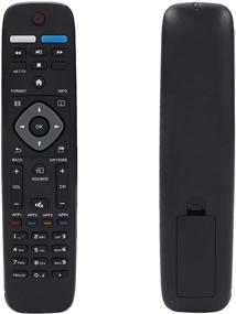 img 2 attached to 📺 High-Quality Replacement Remote Control for Philips 4K UHD TVs 32PFL4902/F7, 40PFL4901/F7, 43PFL4901/F7