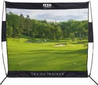 🎯 izzo tru vu hitting net - course style trainer logo