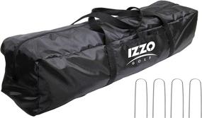 img 2 attached to 🎯 Izzo Tru Vu Hitting Net - Course Style Trainer