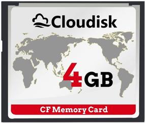 img 3 attached to Cloudisk Compact Flash CF Card Memory Cards High Speed CompactFlash Reader Camera Card For DSLR (4GB)