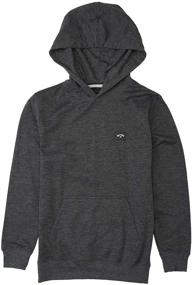 img 2 attached to 👕 Billabong Boys Pullover Hoodie: Trendy Black Hoodie for Boys - Boys' Clothing, Fashion Hoodies & Sweatshirts