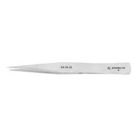 🔪 stainless steel fine-tip tweezer - 5 inch length for precise plucking and grooming logo