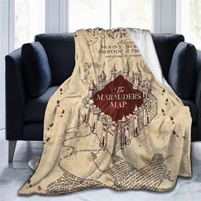 img 4 attached to TILLIEE Marauders Ultra Soft Fleece Blanket