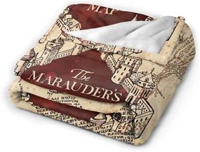 img 3 attached to TILLIEE Marauders Ultra Soft Fleece Blanket