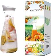 🍋 lemonade pitcher dispenser for restaurants - decanter solution logo