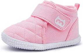 img 4 attached to 👟 Winter Walking Sneakers: Infant Toddler Boys' Shoes for a Stylish Yet Cozy Adventure