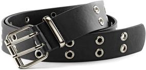 img 1 attached to Ayliss Double Grommet Leather Detachable