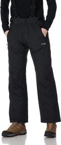 img 1 attached to 5Oaks Mens Basic Pants Black Outdoor Recreation for Outdoor Clothing