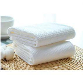 img 3 attached to 🧺 JEBBLAS Disposable Large Spa Salon Towels: Ultimate Versatility, Thick Towels for Outdoor Activities - Hiking, Camping, Backpacking, Cycling, Road Trips - 20 Pack (13.78 x 31.50 inch)