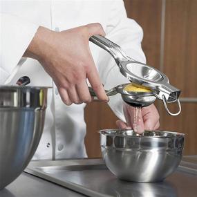 img 3 attached to 🍋 The Ultimate Professional Super Jumbo Stainless Steel Lemon Squeezer (EcoJeannie LS0002) - Unbreakable, Rust-Resistant Lemon Juicer | Commercial Grade Citrus Press with Free Citrus Tap