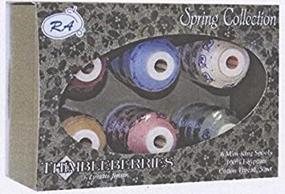 img 1 attached to 🧵 Spring into Sewing with Robison-Anton Thimbleberries 6-Pack Cotton Thread Collection