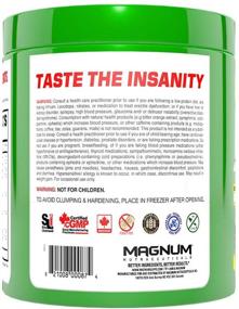 img 2 attached to 🍏 Maximize Your Workout with Magnum Nutraceuticals PRE FO Green Apple Powder (50 Servings)