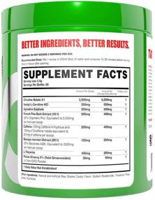 img 3 attached to 🍏 Maximize Your Workout with Magnum Nutraceuticals PRE FO Green Apple Powder (50 Servings)