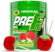 🍏 maximize your workout with magnum nutraceuticals pre fo green apple powder (50 servings) logo