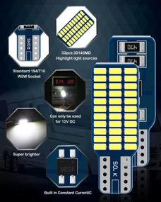 img 1 attached to 🔆 12-пачка T10 921 922 912 лампы Qoope Super Bright Natural White LED для подсветки потолка RV 12V / освещения интерьера RV / туристического прицепа / кемпера / лодки