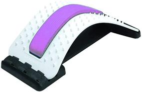 img 4 attached to 🔸 ChiFit Back Pain Relief Stretcher: Immediate Relief for Herniated Disc, Sciatica, Scoliosis - Acupressure Back Arch Stretching with Lower and Upper Back Support