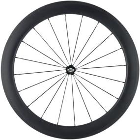 img 2 attached to SunRise Carbon Wheels: 60mm Deep & 🚴 25mm Wide Clincher Wheelset for 700c Road Cycling