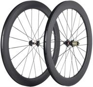 sunrise carbon wheels: 60mm deep & 🚴 25mm wide clincher wheelset for 700c road cycling logo