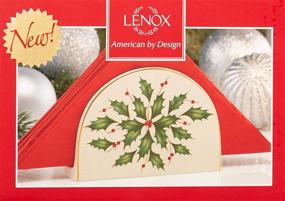 img 3 attached to Lenox 870004 Holiday Napkin Holder