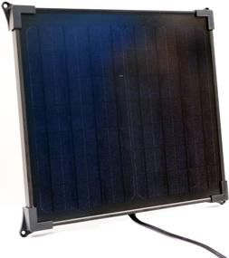 img 3 attached to 🌞 Efficient 17W Solar Battery Charger - Weather Resistant and Mountable - 12V